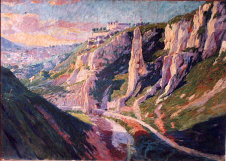 Todor Svrakic - Sa Miljacke - ulje